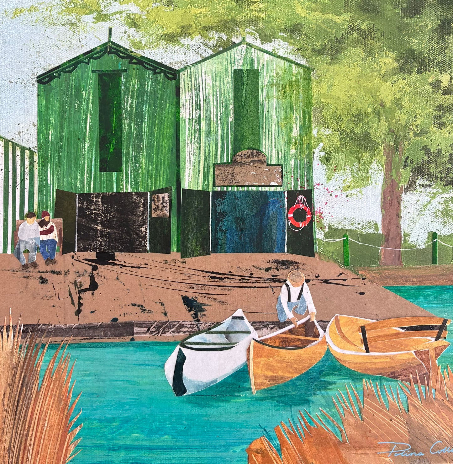 Polina Collins 'Avon punting'