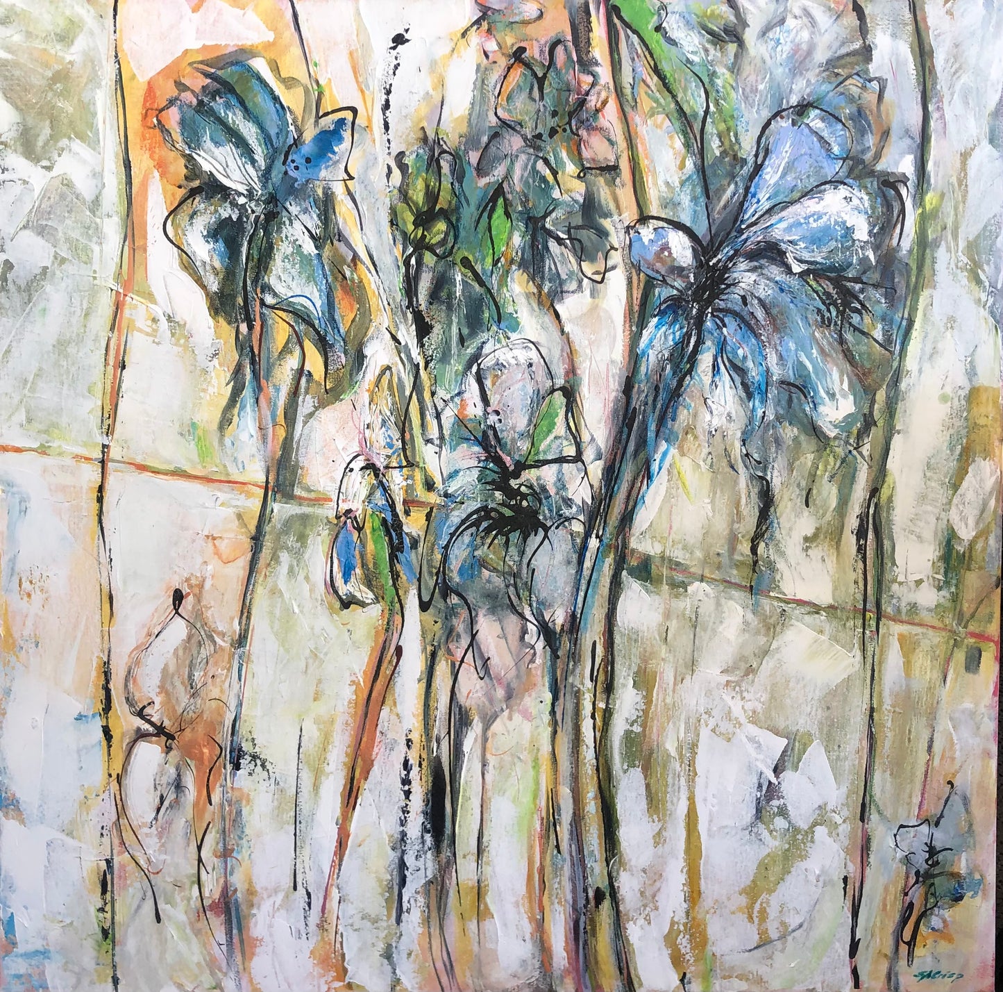 Stephanie Crisp 'Flag friends and others'