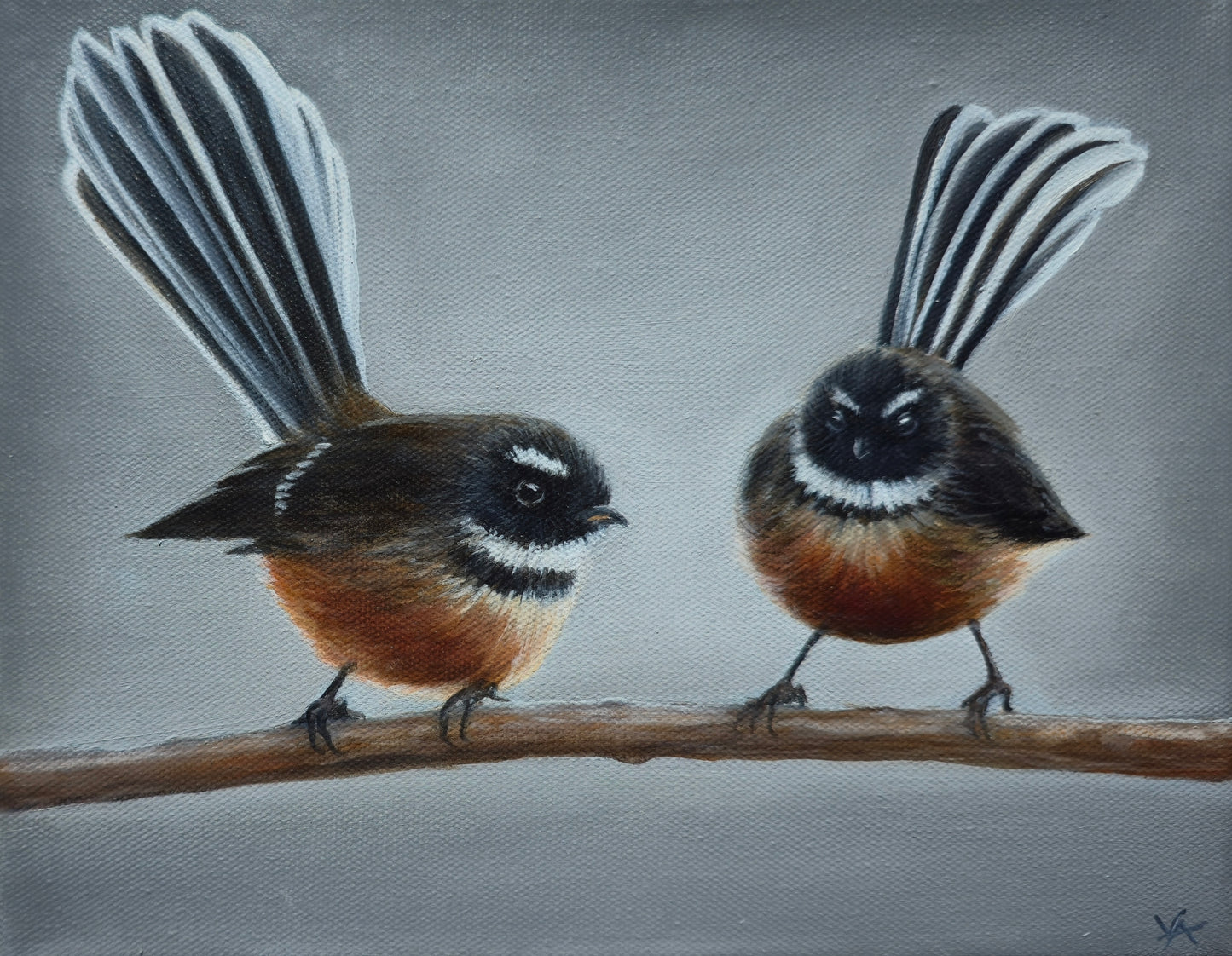 Vicki Andrews 'NZ Fantails'