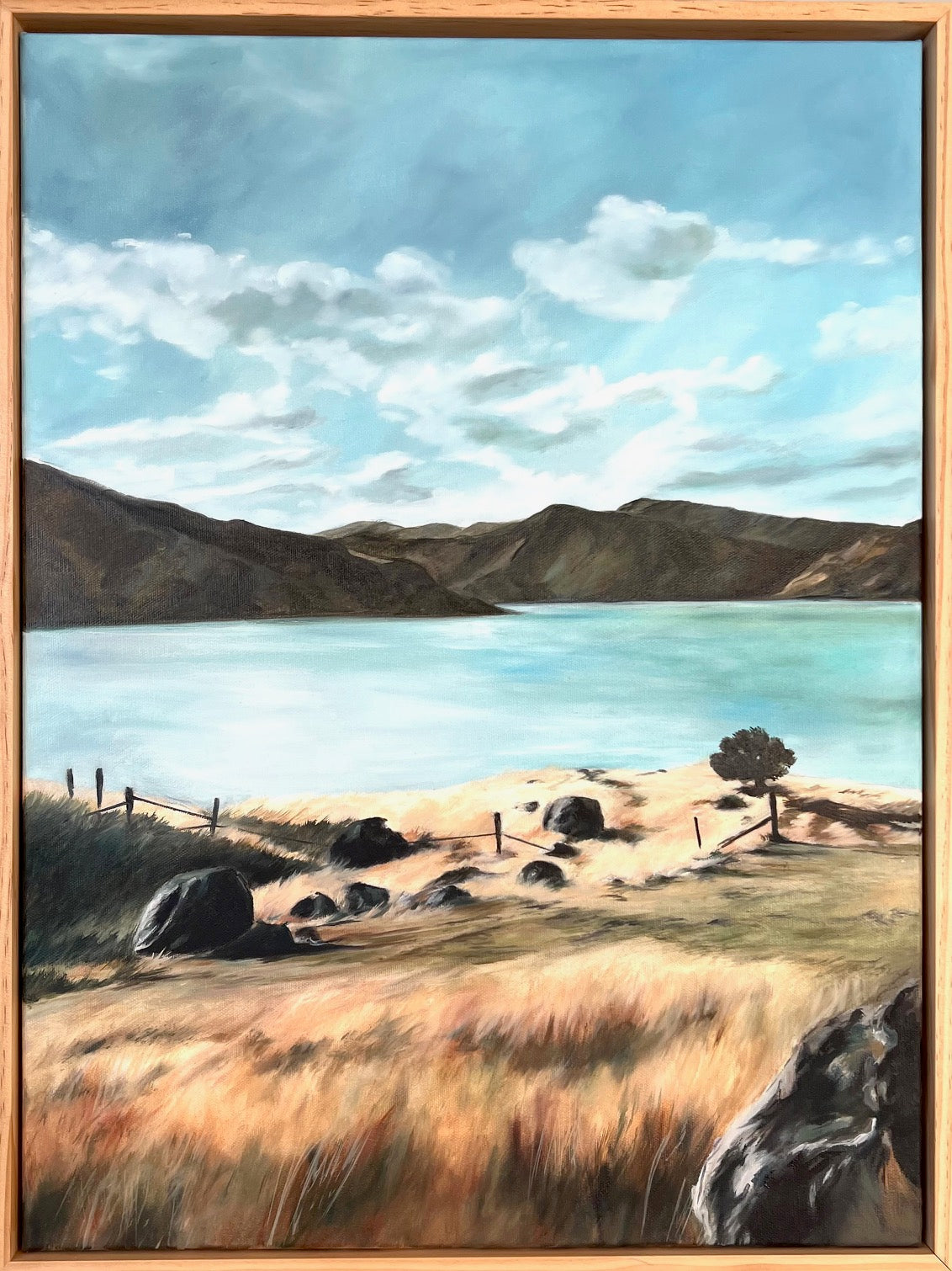 Viv Wotton ' Afternoon glow Across Camp Bay'