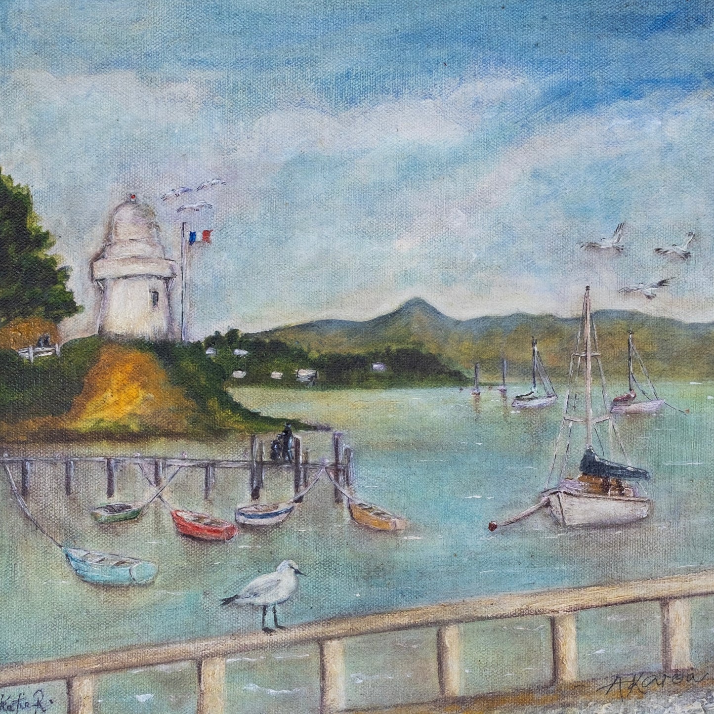 Katie Ross 'Akaroa Lighthouse'