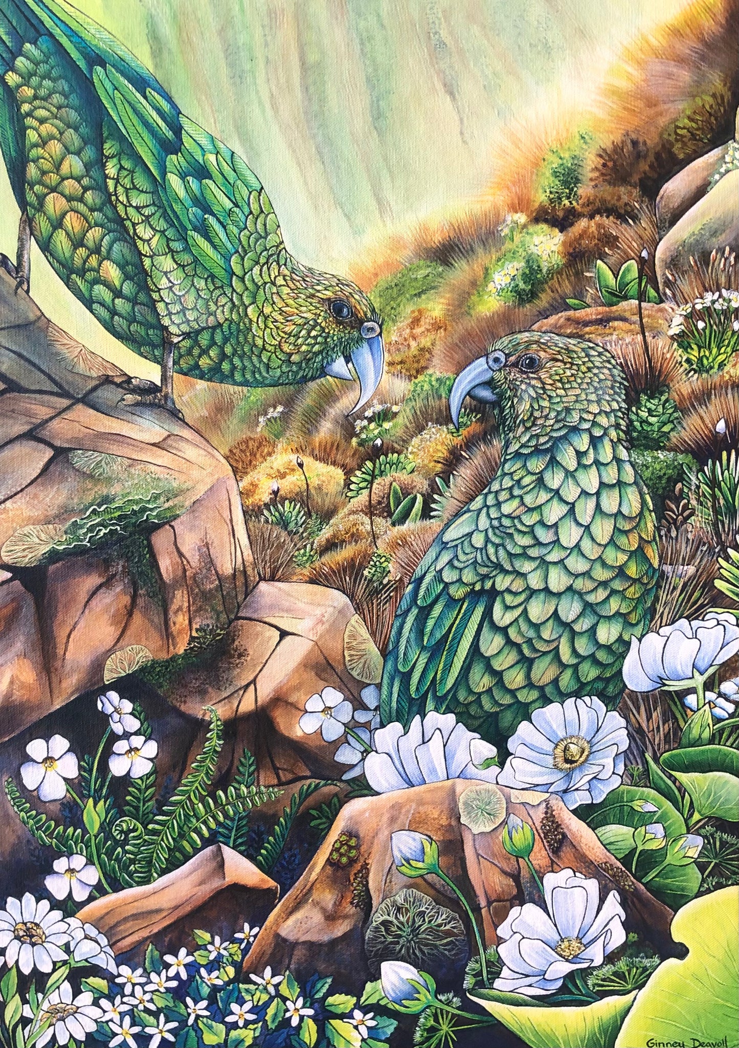 Ginney Deavoll 'Guardians of the past'