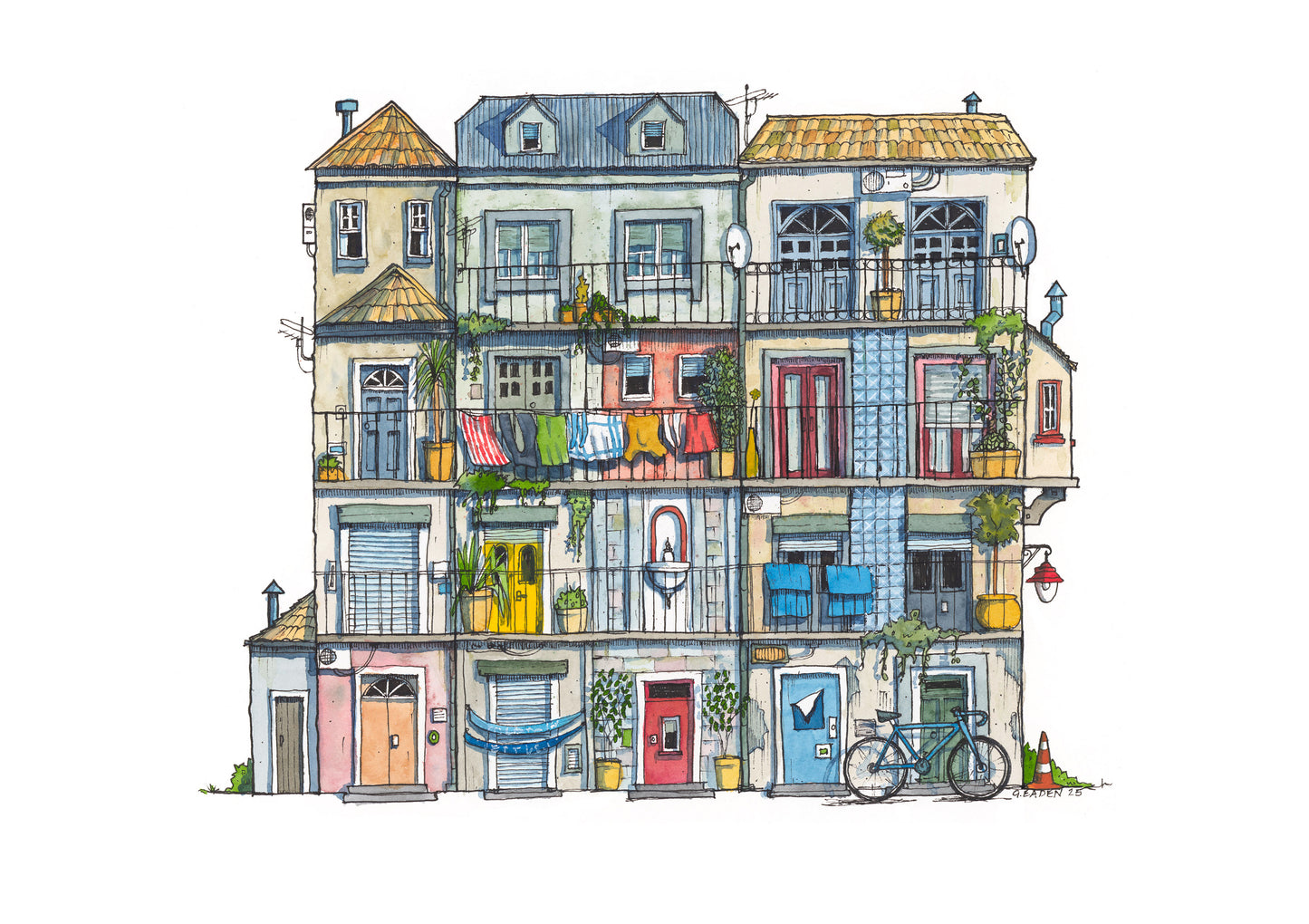 Guy Eaden 'Porto III'