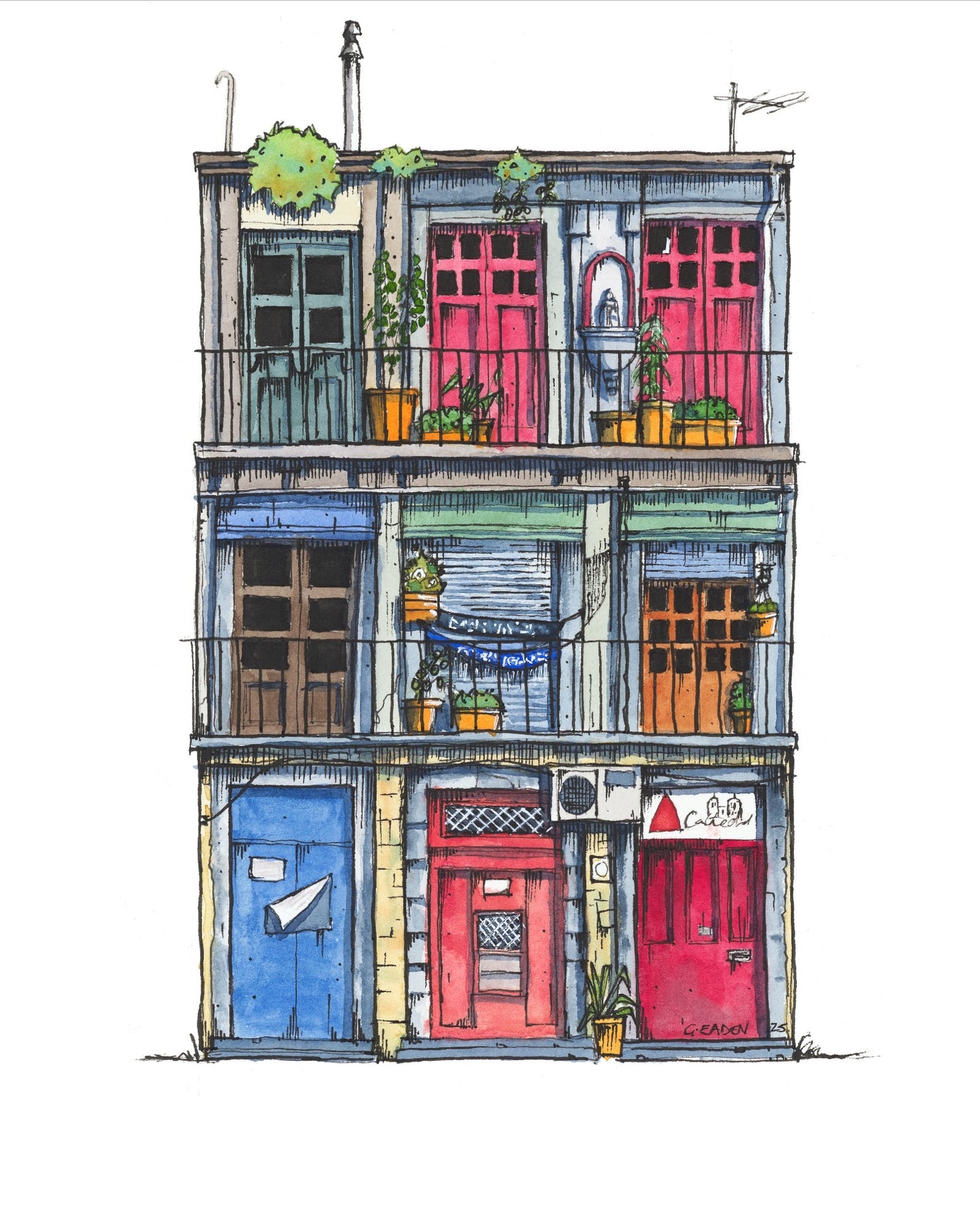 Guy Eaden 'Porto I'