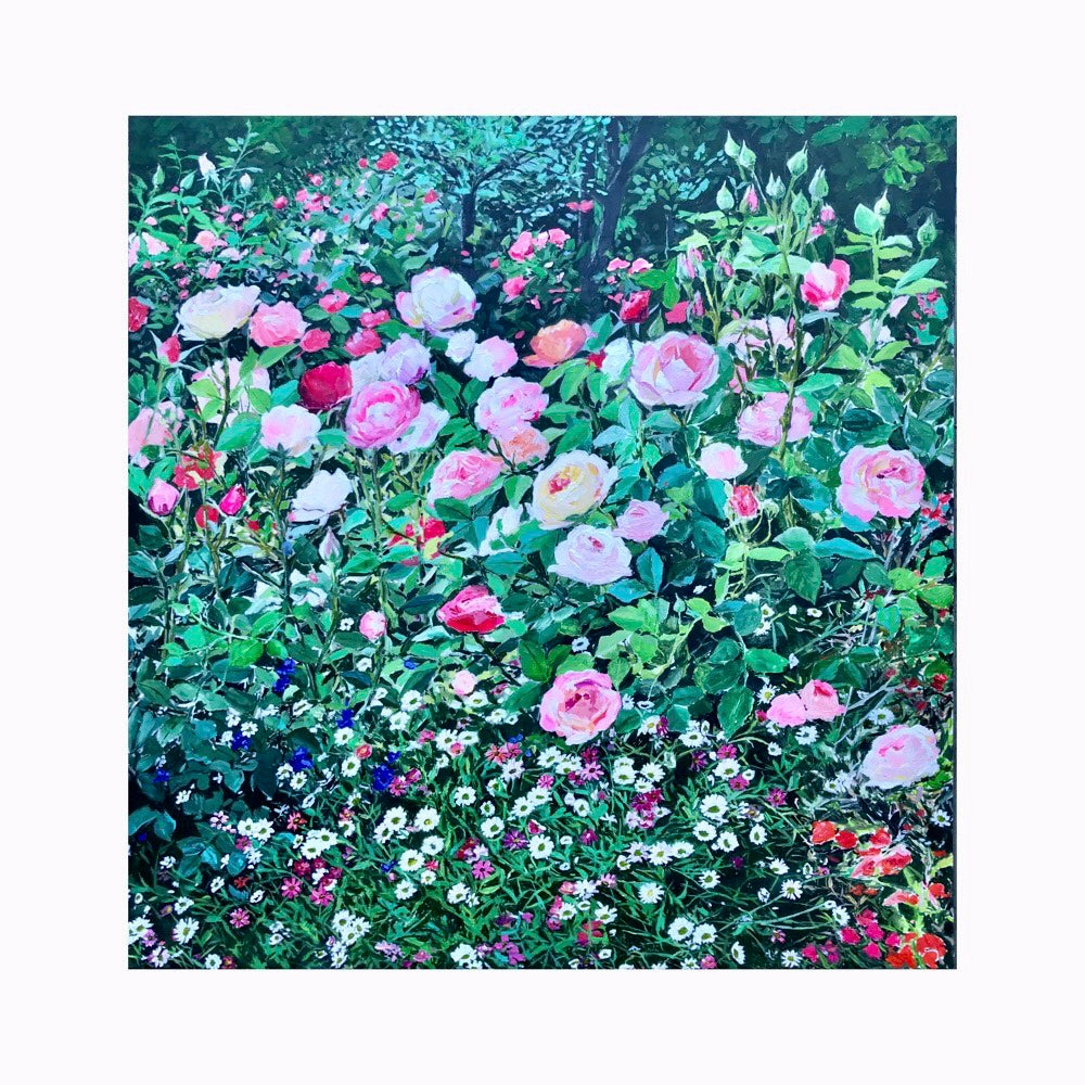 Karen Reid 'The rose garden'