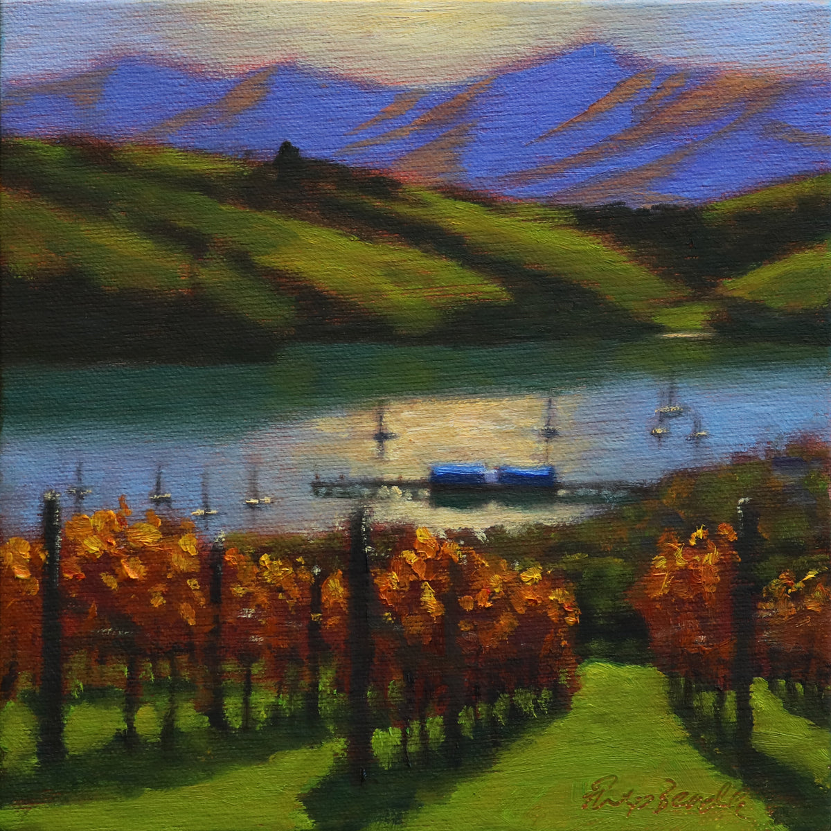 Philip Beadle 'Autumn Akaroa'