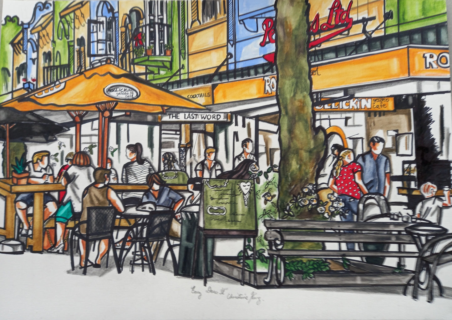 Christine King "Easy does it" ( New Regent St)