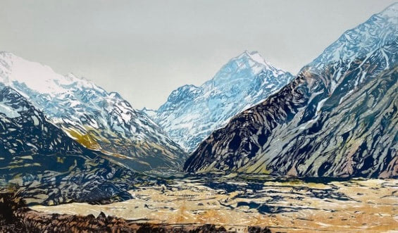 Nic Tucker 'Aoraki from the Heritage' #13