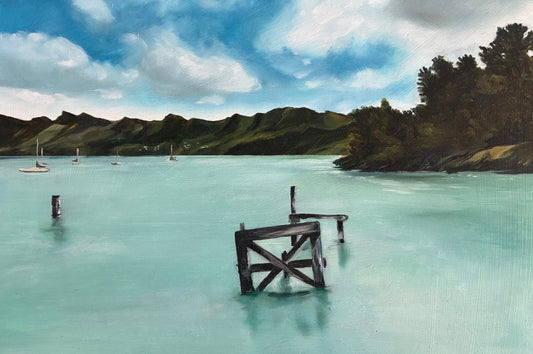 Viv Wotton 'Blue waters Corsair Bay'