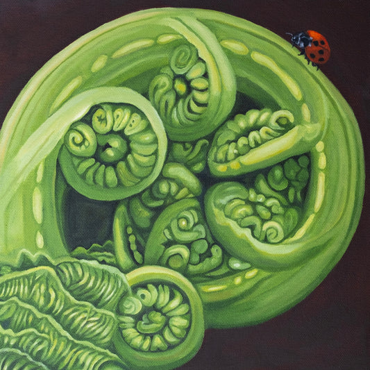 Kerry Fenton-Johns 'Climbing the Koru'