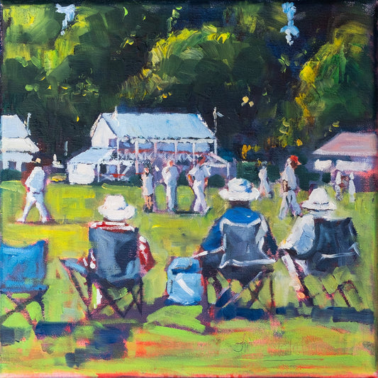 Jane McIntosh 'Cricket Hagley park'