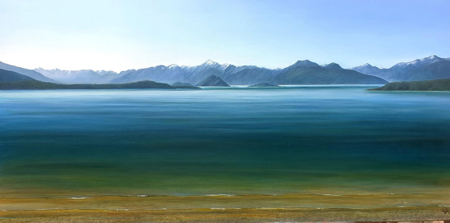 Vicki Andrews 'Early Morning Lake Manapouri'