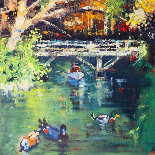 Jane McIntosh 'Helmores Lane bridge'