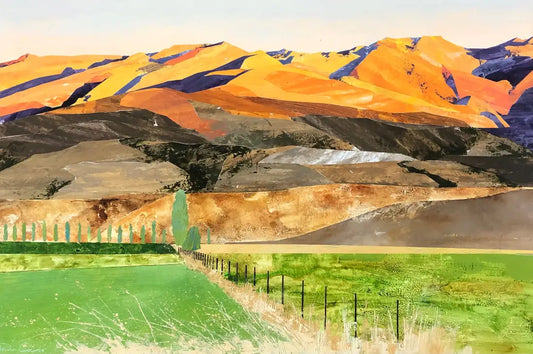 Polina Collins - 'Sunset in Central Otago'