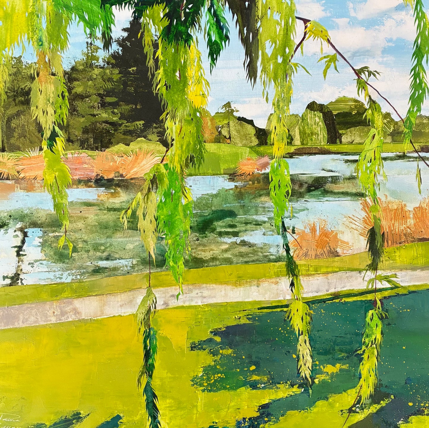 Polina Collins 'In the shade of a willow'