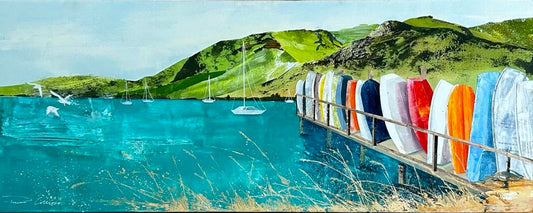 Polina Collins 'Purau Bay panorama'