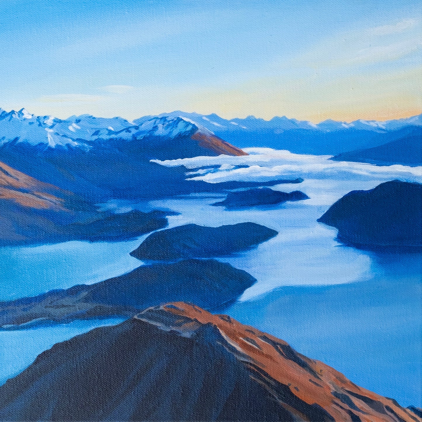 Christine Lang 'Roys Peak'