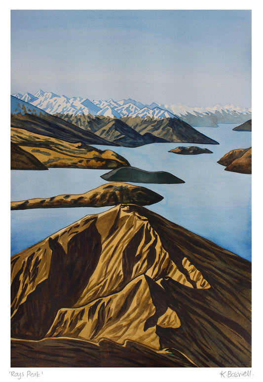 Kate Boswell - 'Roys Peak' (Signed Open Edition)